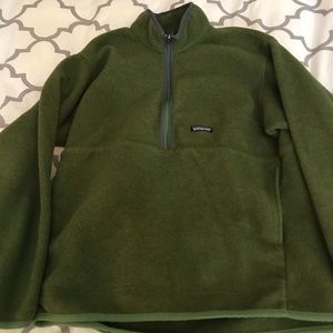 Men’s Patagonia Synchilla Green Fleece size Large